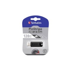 Verbatim PinStripe USB Drive 128GB USB 3.2 Gen 1 USB stick Sort